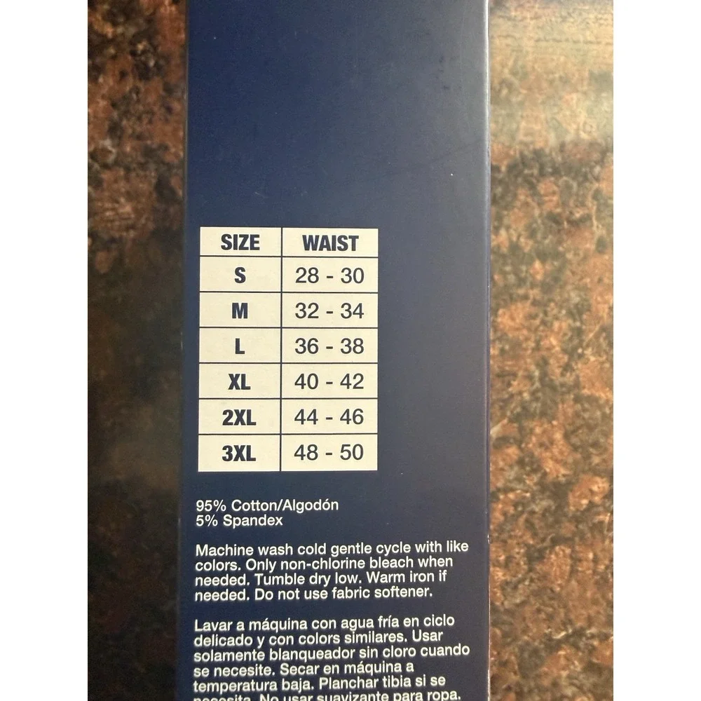 GEORGE Men's Small  (28-30) Cotton Briefs Tag-Free Wicking Odor Control 6-Pack